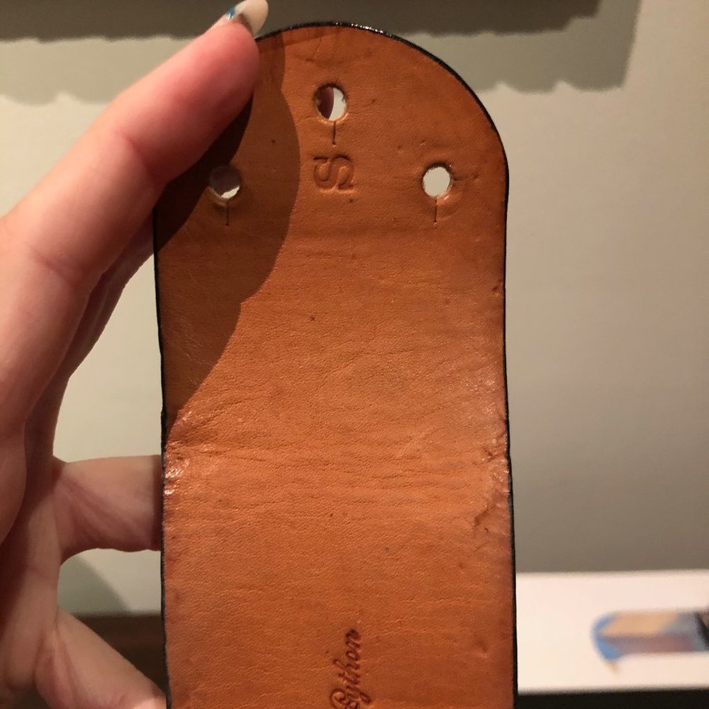 David Hall Hodges Custom Genuine Python Cuff - image 5